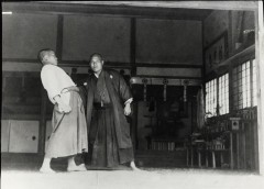 植芝塾での稽古